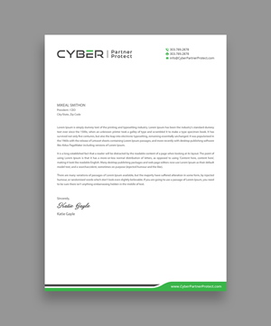 Letterhead Design by DesignShout for Coverit Insurance Services | Design: #31054206