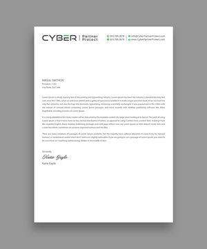 Letterhead Design by DesignShout for Coverit Insurance Services | Design: #31054236