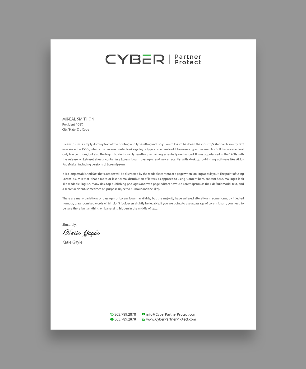 Briefkopf-Design von DesignShout für Coverit Insurance Services | Design #31054256