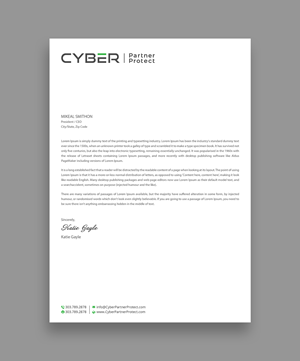 Letterhead Design by DesignShout for Coverit Insurance Services | Design: #31054258