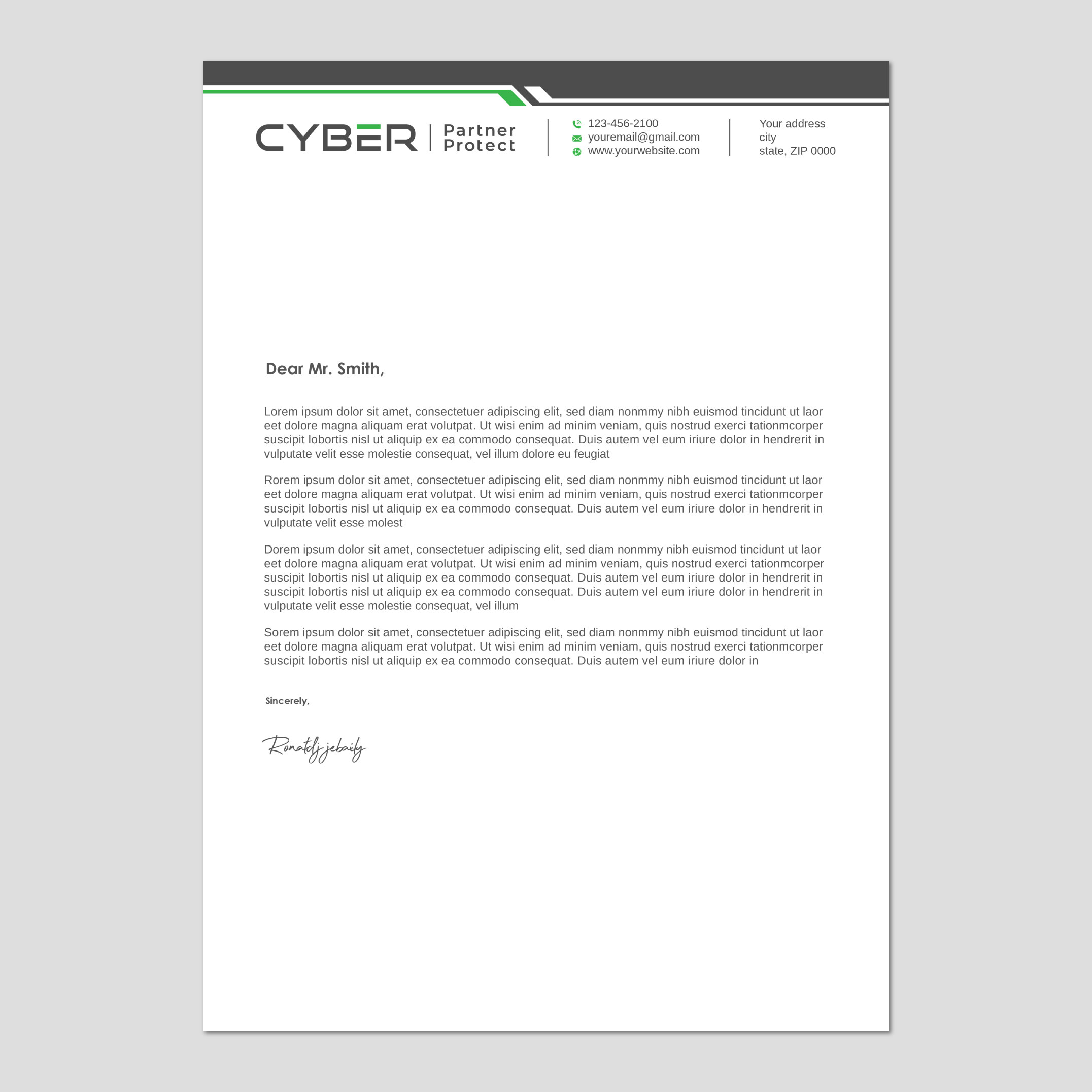 Letterhead Design by Imagine design000 for Coverit Insurance Services | Design #31053038