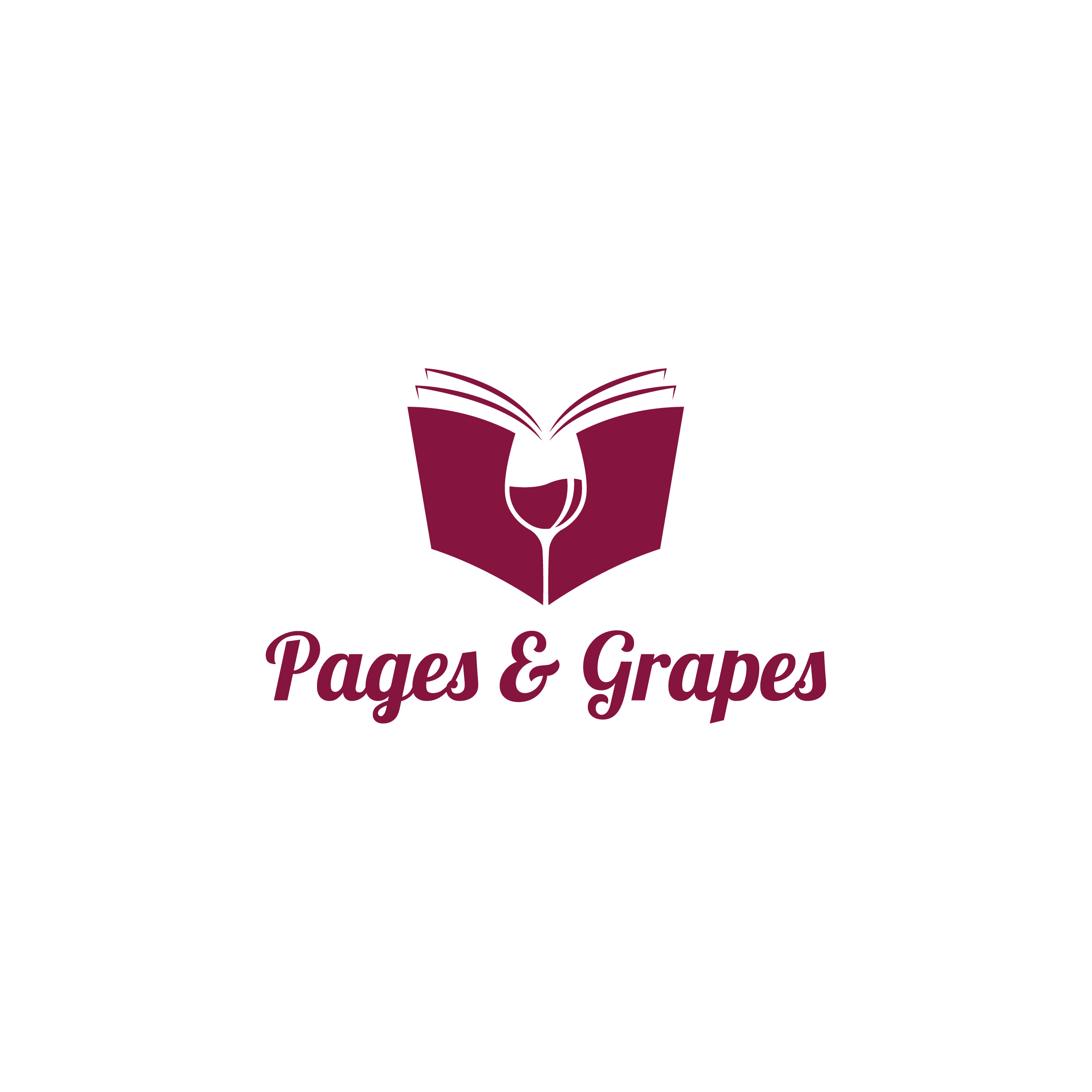 Logo Design by Aljune Castro Designs for Pages & Grapes | Design #31042390