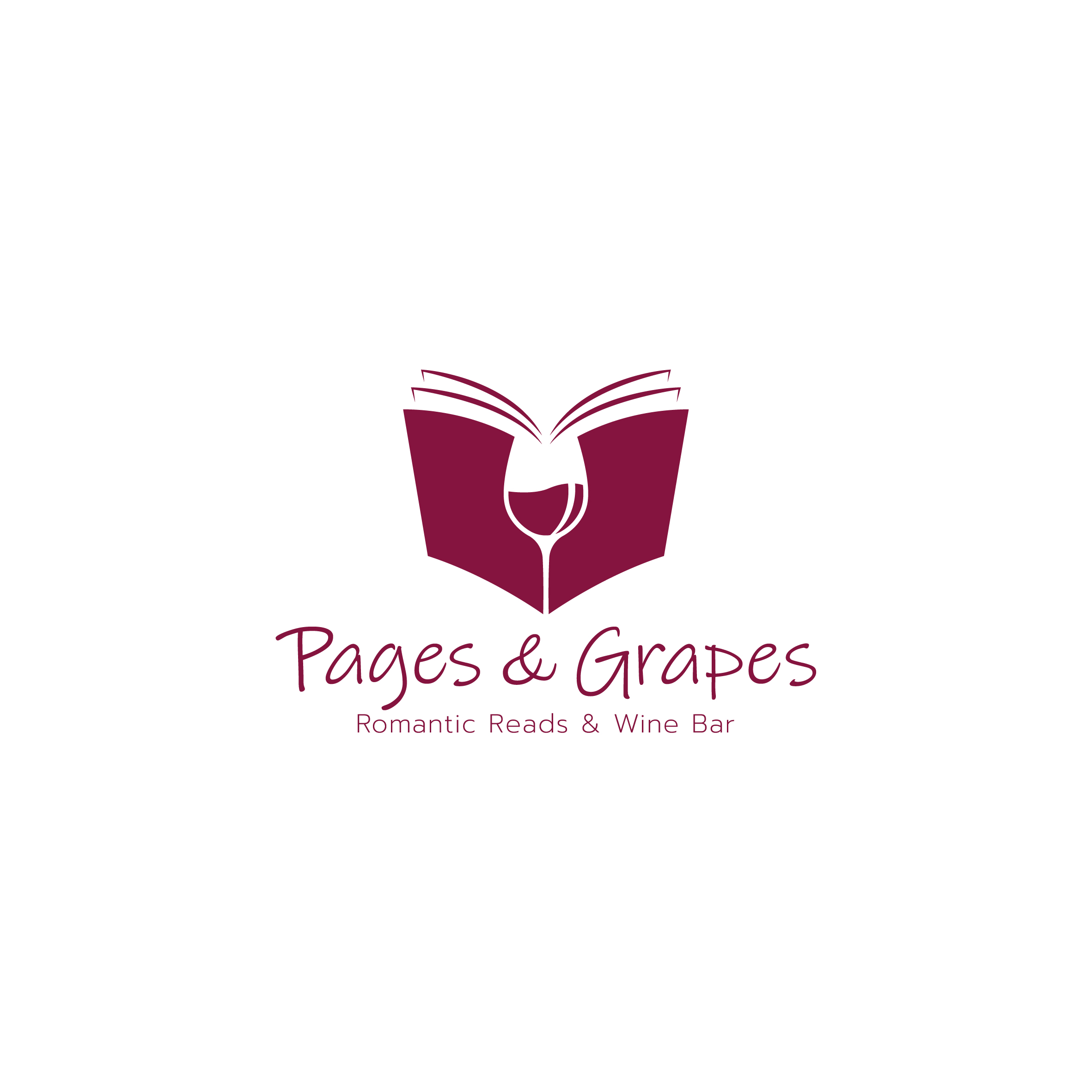 Logo-Design von Aljune Castro Designs für Pages & Grapes | Design #31053016