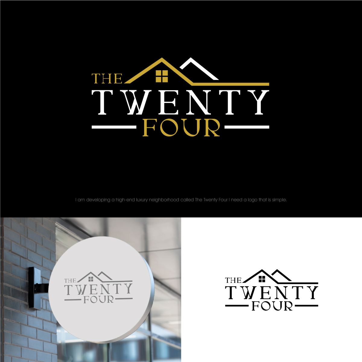 Logo-Design von webeezine für Seven Custom Homes | Design #31042973