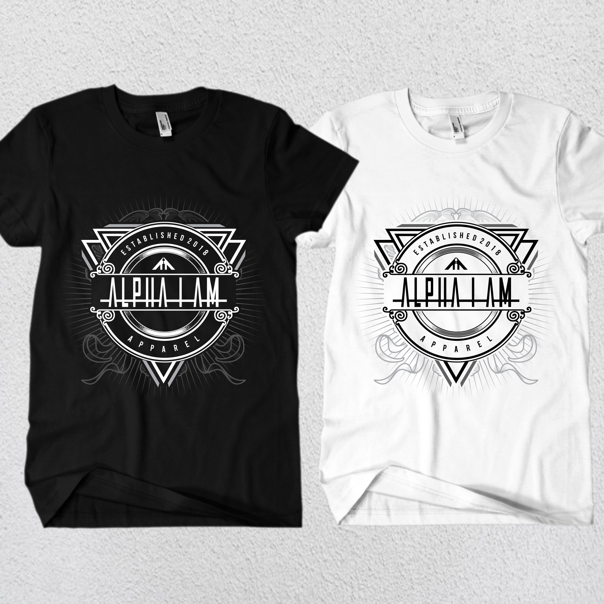 T-shirt Design by Rheanza for ALPHAIAM | Design #31078961