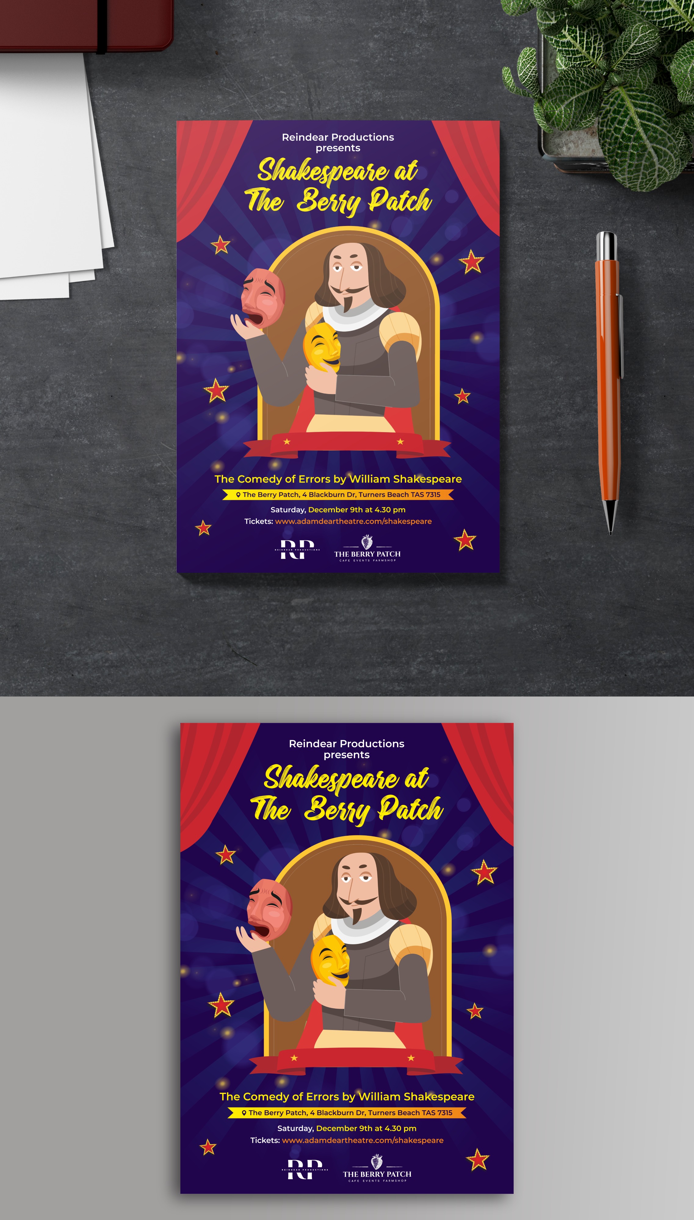 Poster Design by KreativeMadz for Reindear Productions | Design #31050394