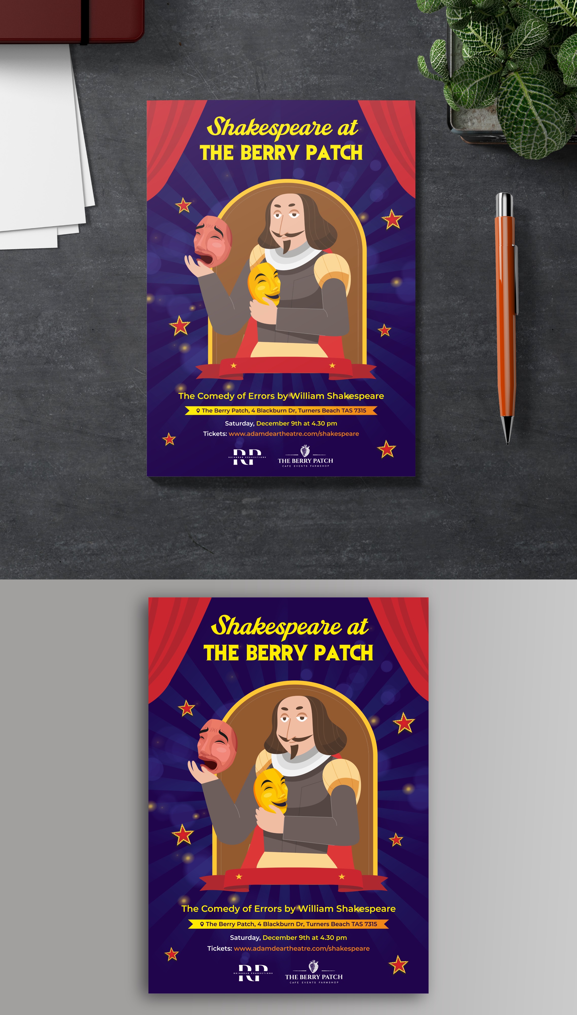 Poster Design by KreativeMadz for Reindear Productions | Design #31071207