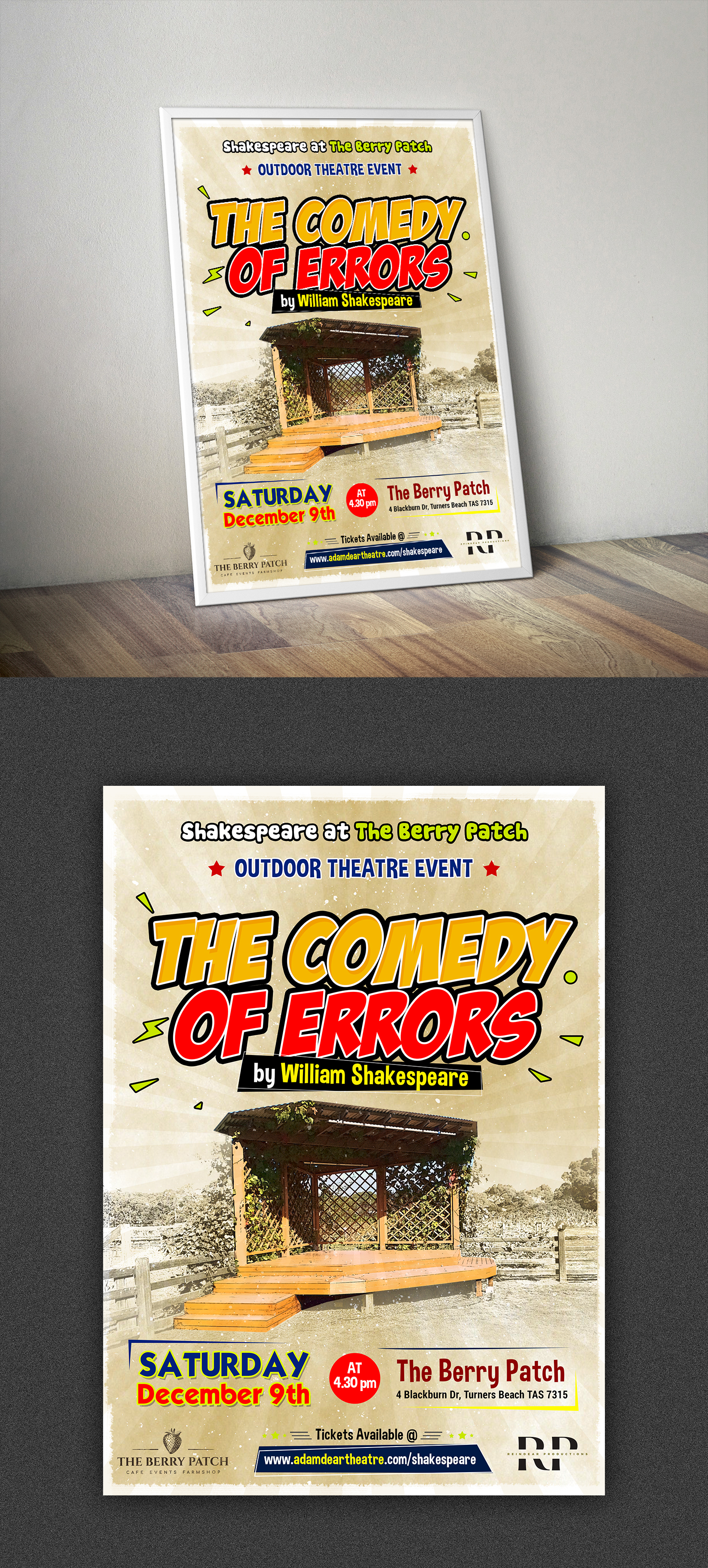 Poster Design by ARTOGRAPHY for Reindear Productions | Design #31082562