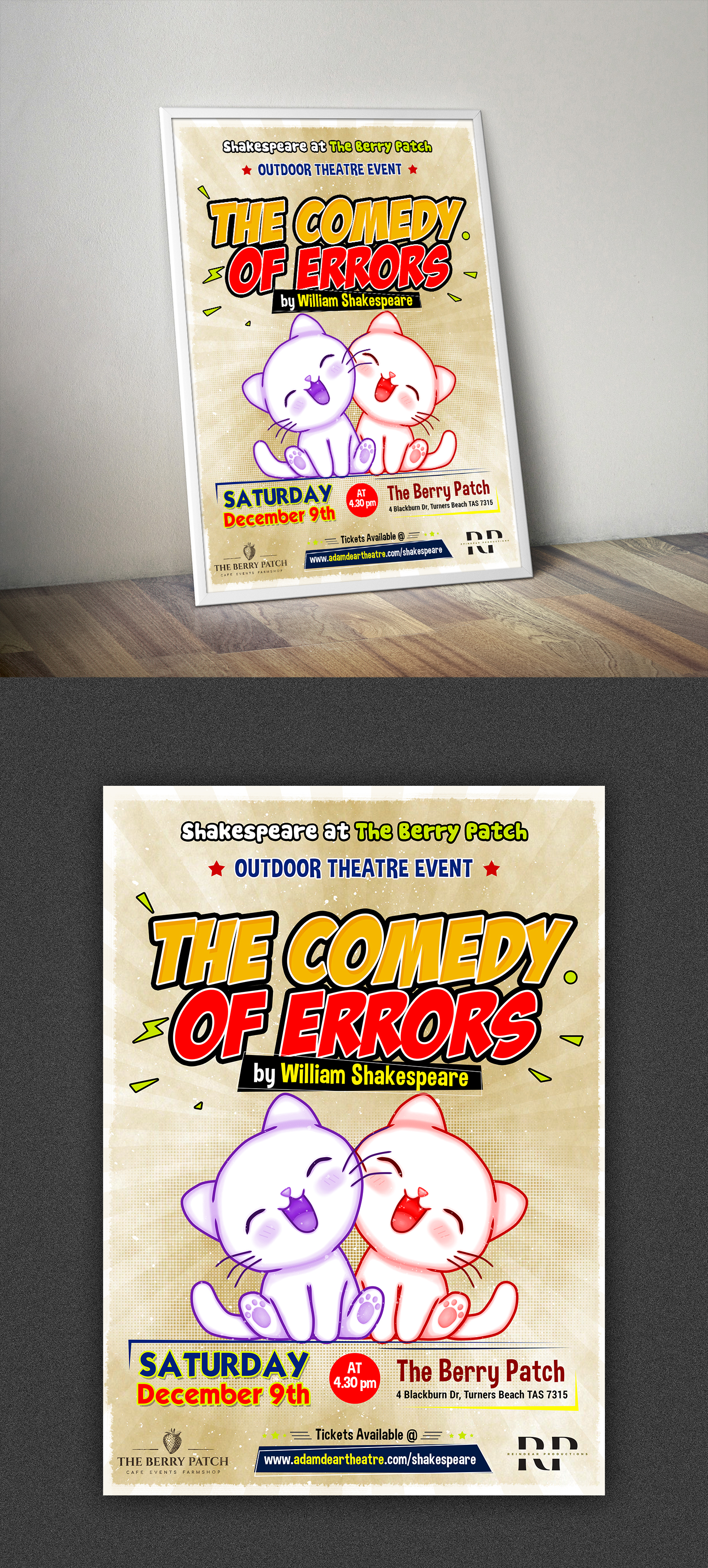 Poster Design by ARTOGRAPHY for Reindear Productions | Design #31098849