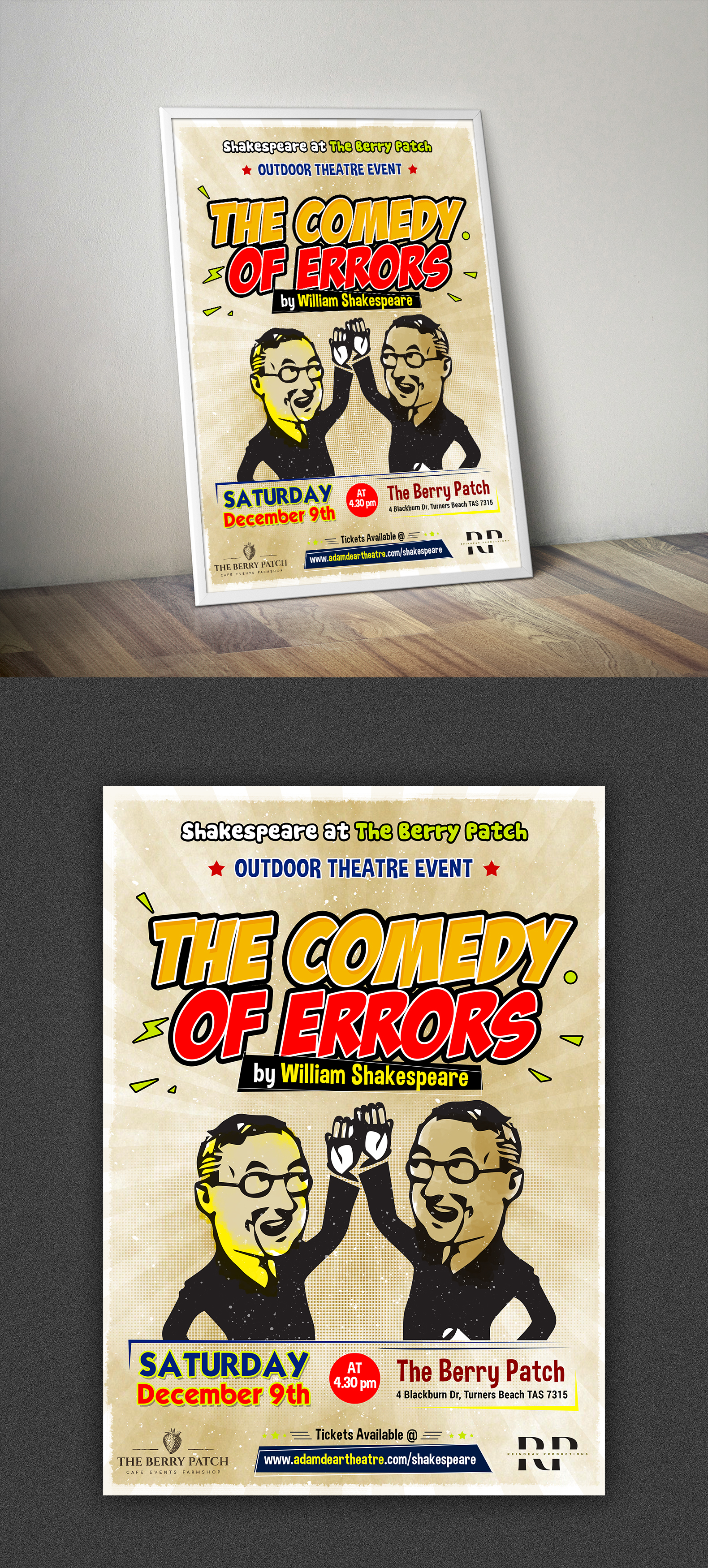 Poster Design by ARTOGRAPHY for Reindear Productions | Design #31105664