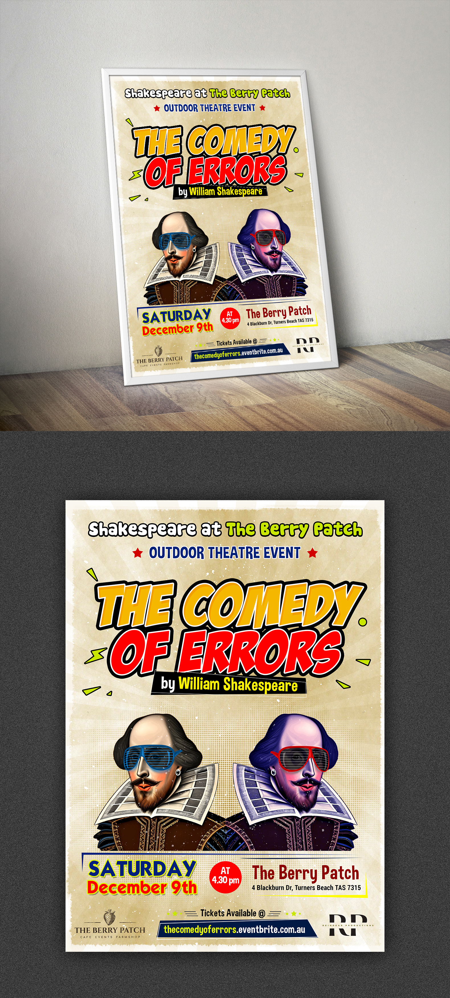 Poster Design by ARTOGRAPHY for Reindear Productions | Design: #31155071
