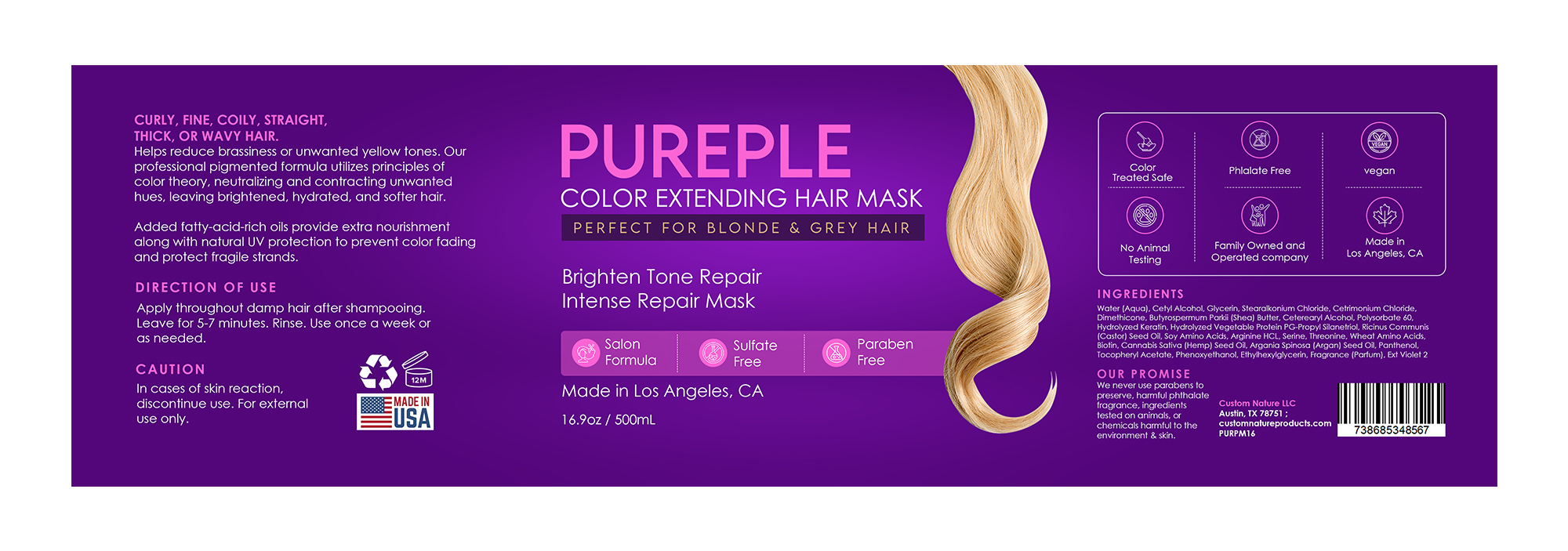 Label Design by ArtHive for Nick Wachs | Design #31178430