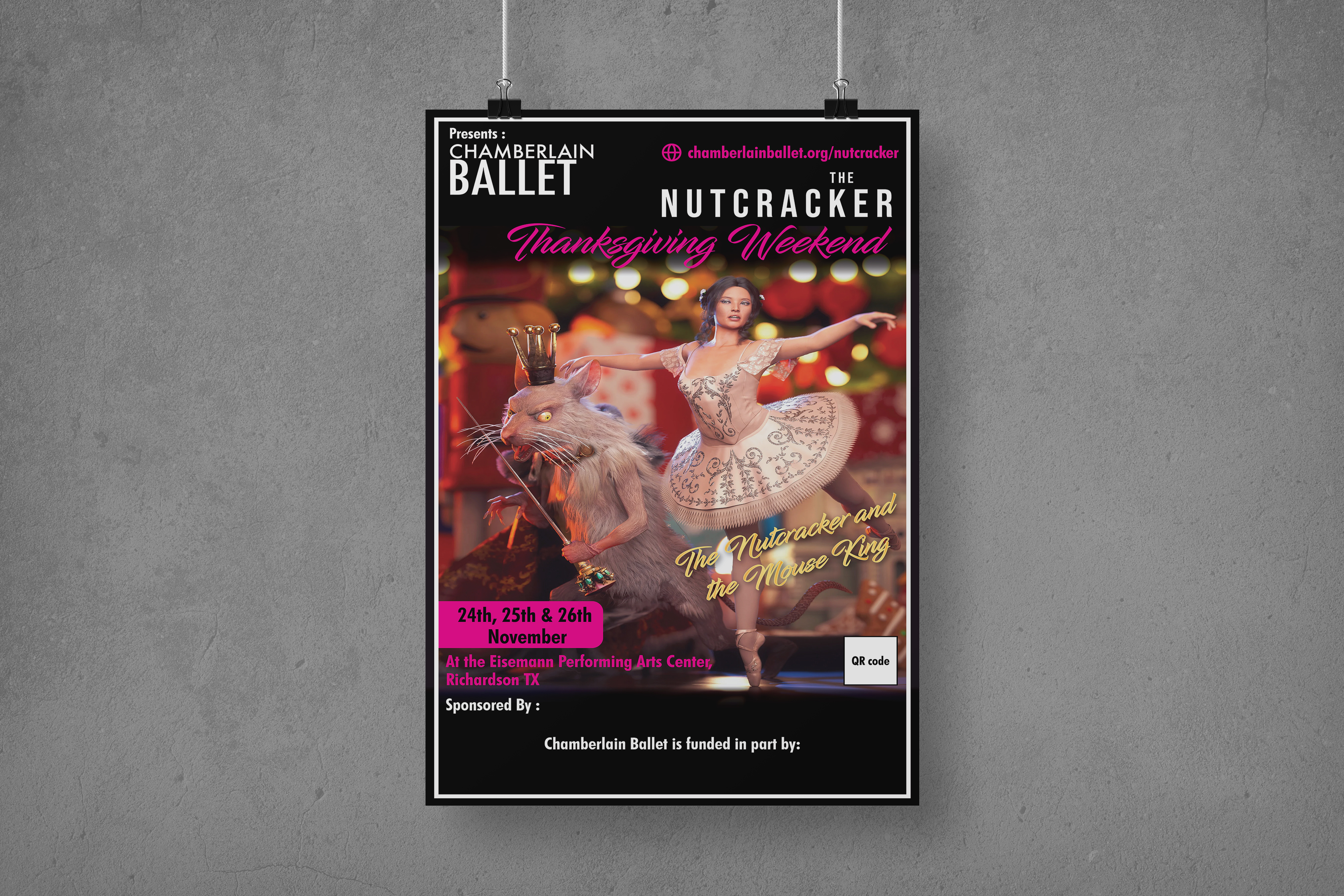Design Graphique par HT Graphic pour Chamberlain Ballet | Design #31098051