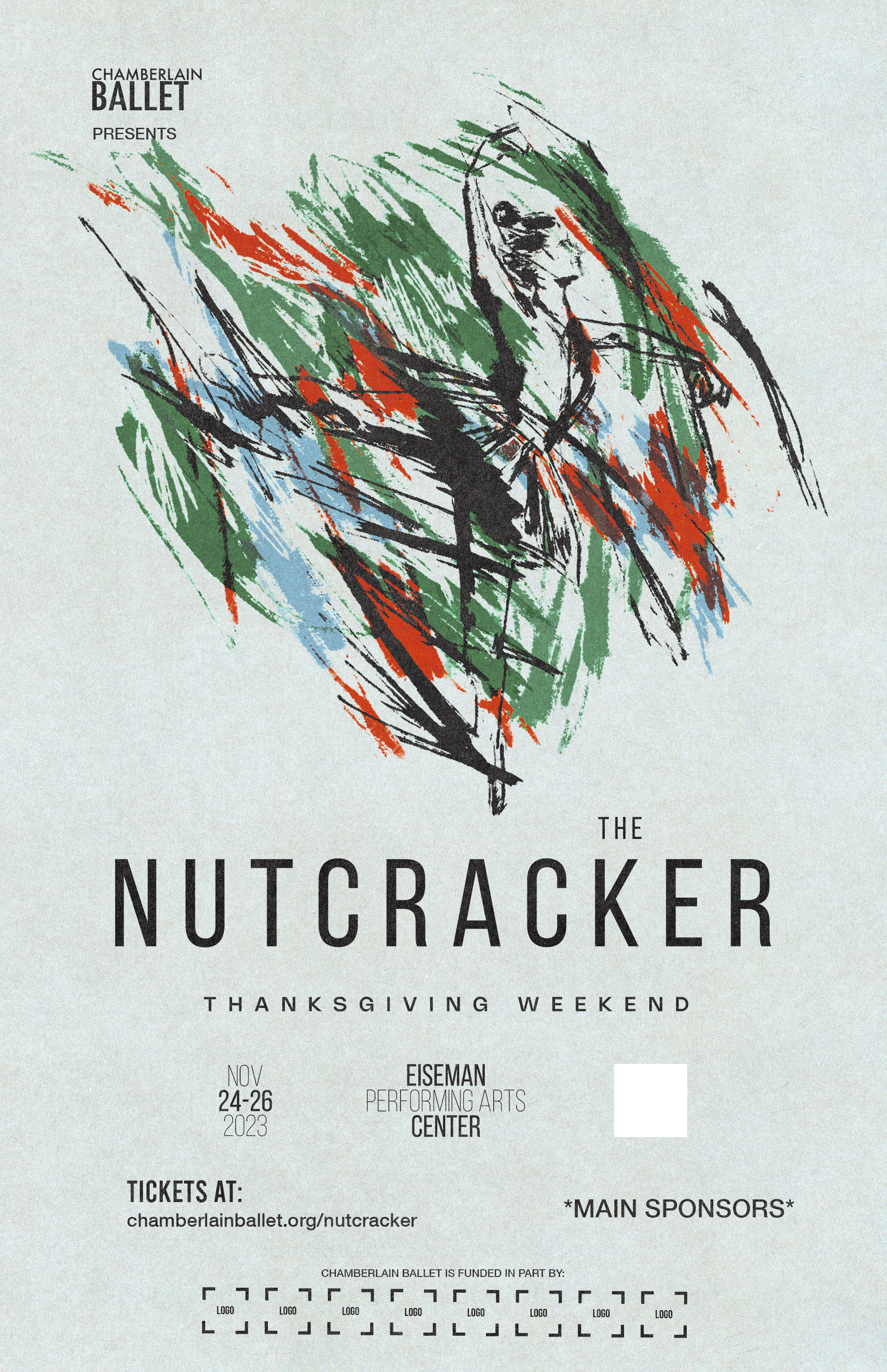 Graphic Design by re44 for Chamberlain Ballet | Design #31149095
