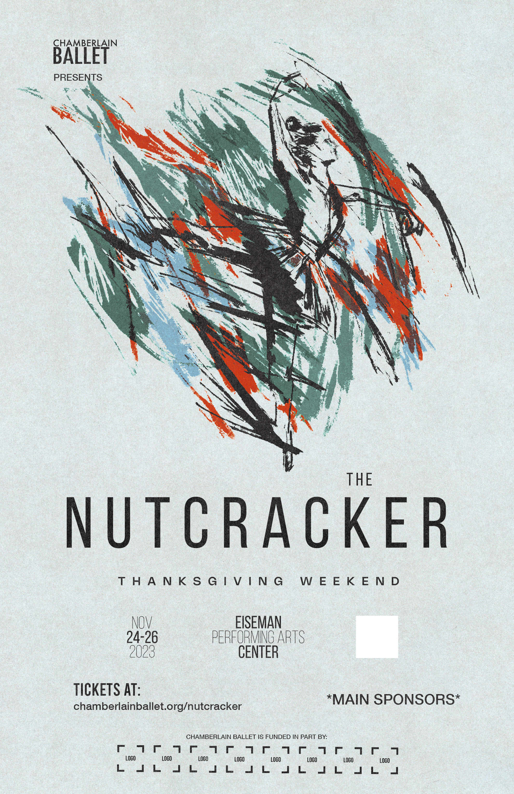 Graphic Design by re44 for Chamberlain Ballet | Design #31149363