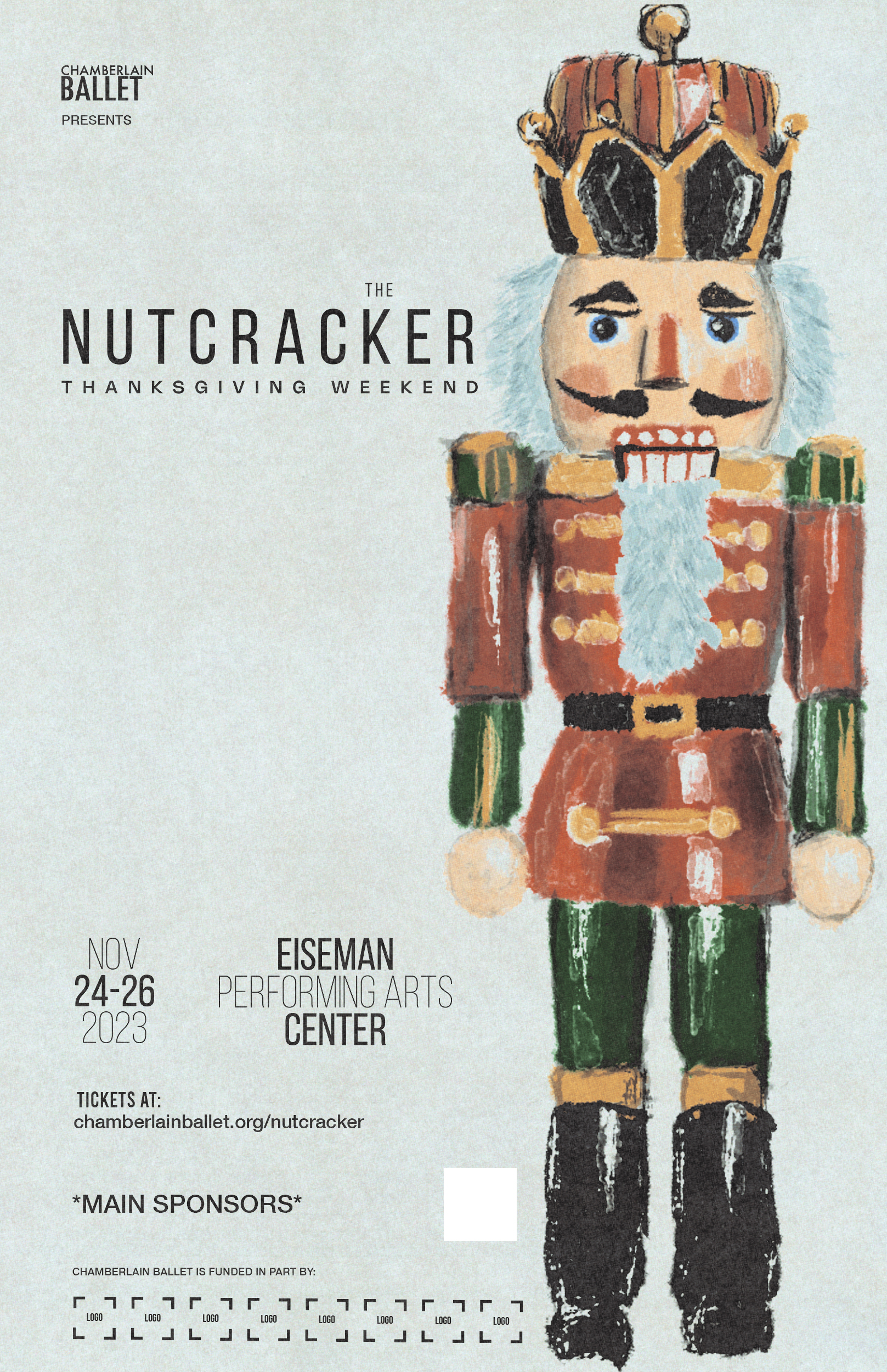 Graphic Design by re44 for Chamberlain Ballet | Design #31150707