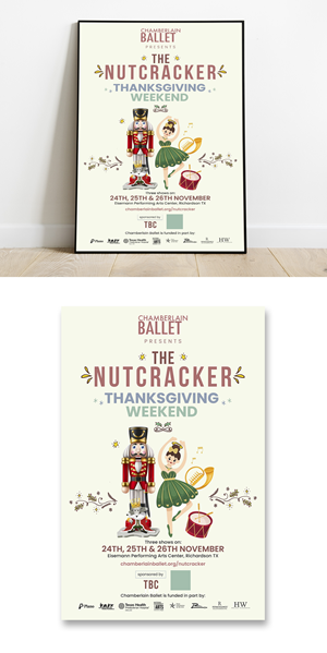 Graphic Design by debdesign for Chamberlain Ballet | Design: #31094085