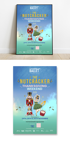Graphic Design by debdesign for Chamberlain Ballet | Design: #31094086