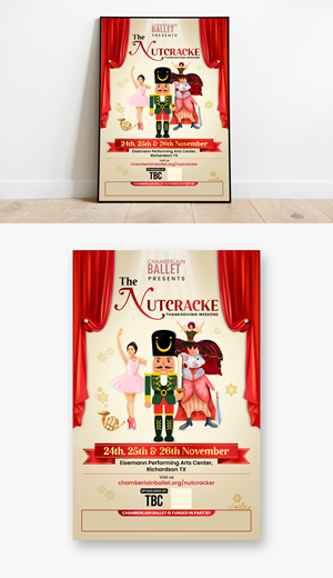 Graphic Design by debdesign for Chamberlain Ballet | Design: #31094806