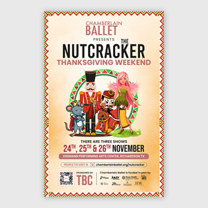 Graphic Design by debdesign for Chamberlain Ballet | Design: #31094808