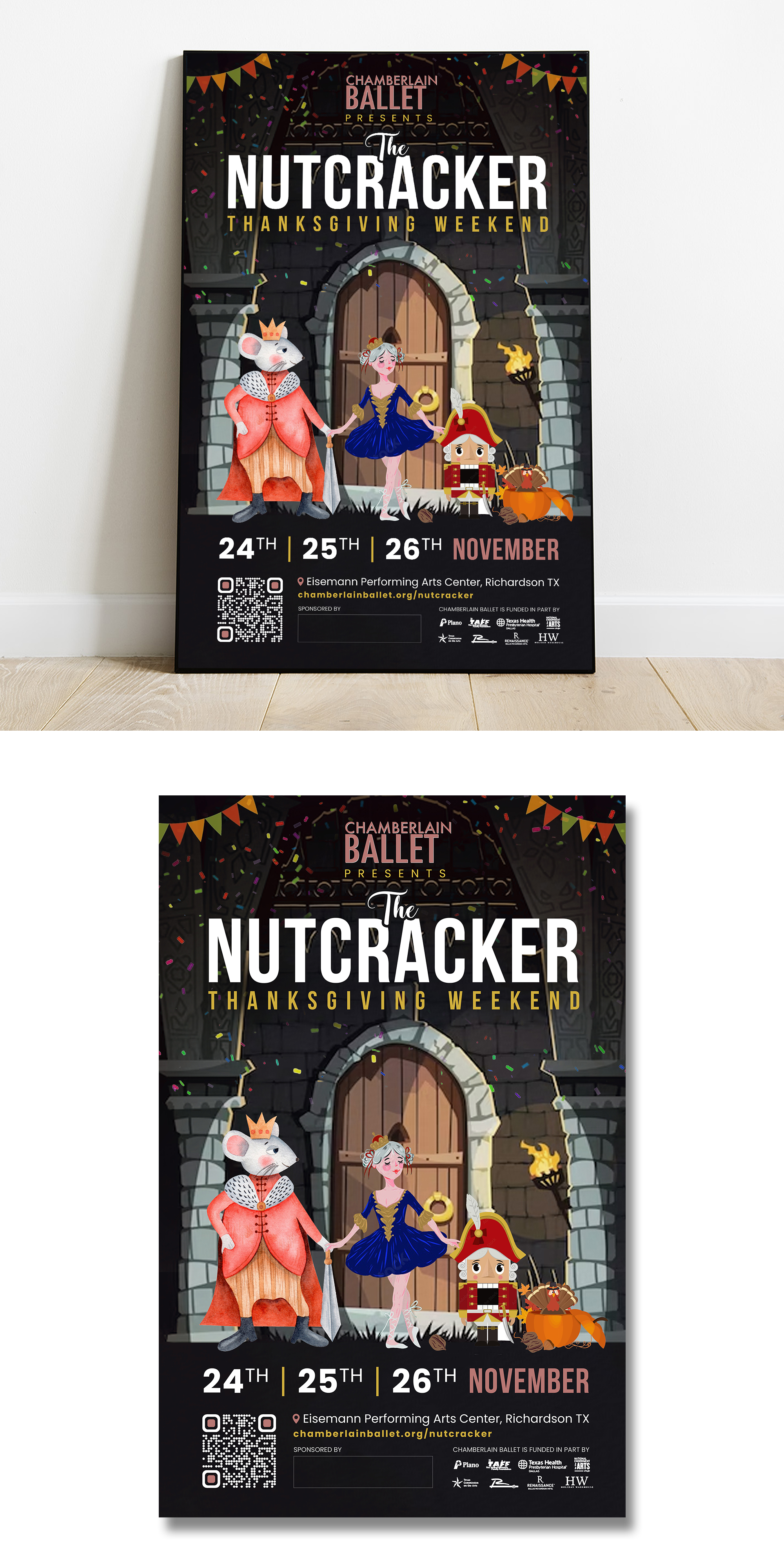 Graphic Design by debdesign for Chamberlain Ballet | Design #31094813
