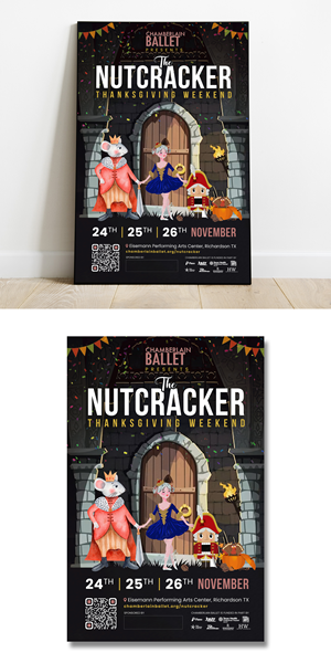 Graphic Design by debdesign for Chamberlain Ballet | Design: #31094813
