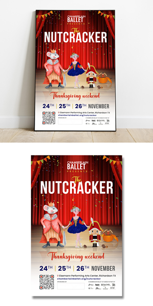 Graphic Design by debdesign for Chamberlain Ballet | Design: #31094814