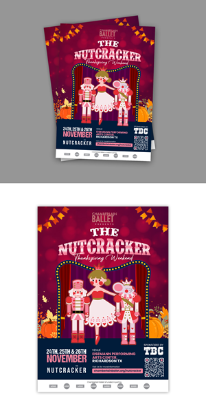 Graphic Design by debdesign for Chamberlain Ballet | Design: #31094839