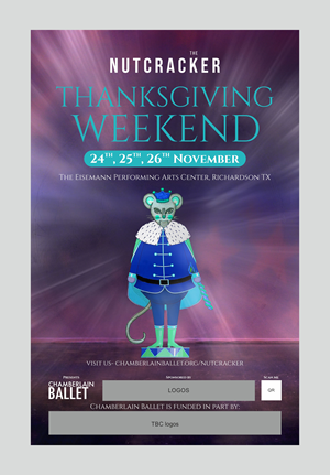 Graphic Design by Fine Graphics House for Chamberlain Ballet | Design: #31097920