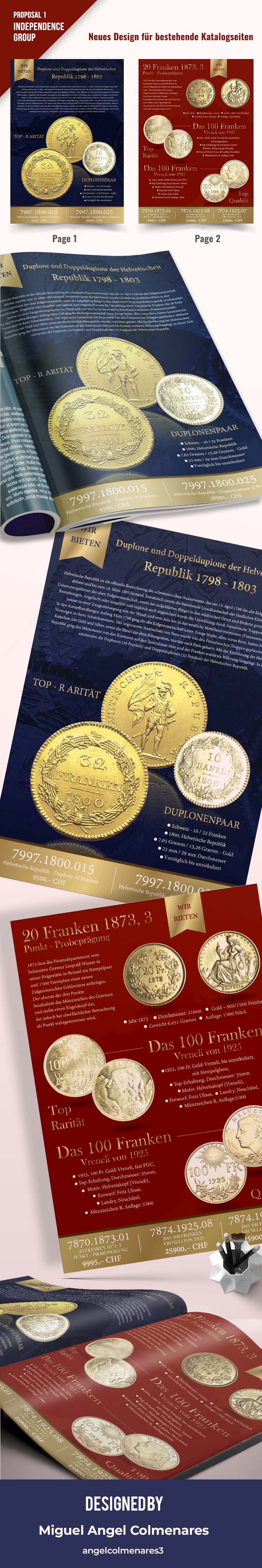 Diseño de Catálogo por angelcolmenares3 para este proyecto | Diseño #31101341