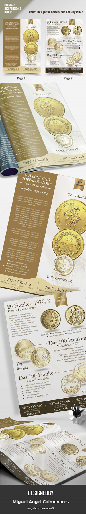 Catalogue Design by angelcolmenares3 for this project | Design #31106411