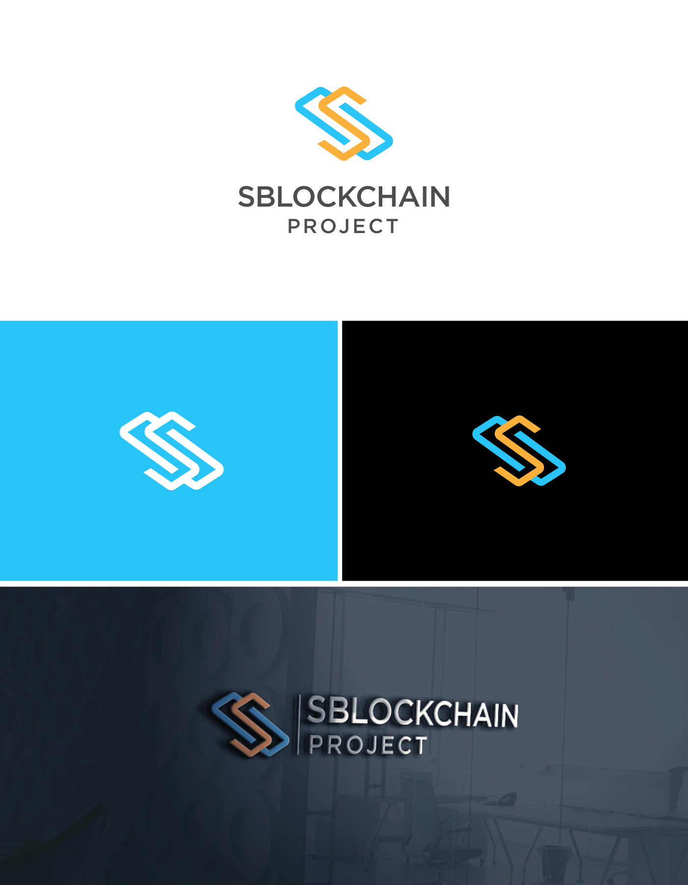 Logo Design by Farhad Design for Sblockchain Project | Design #31062320