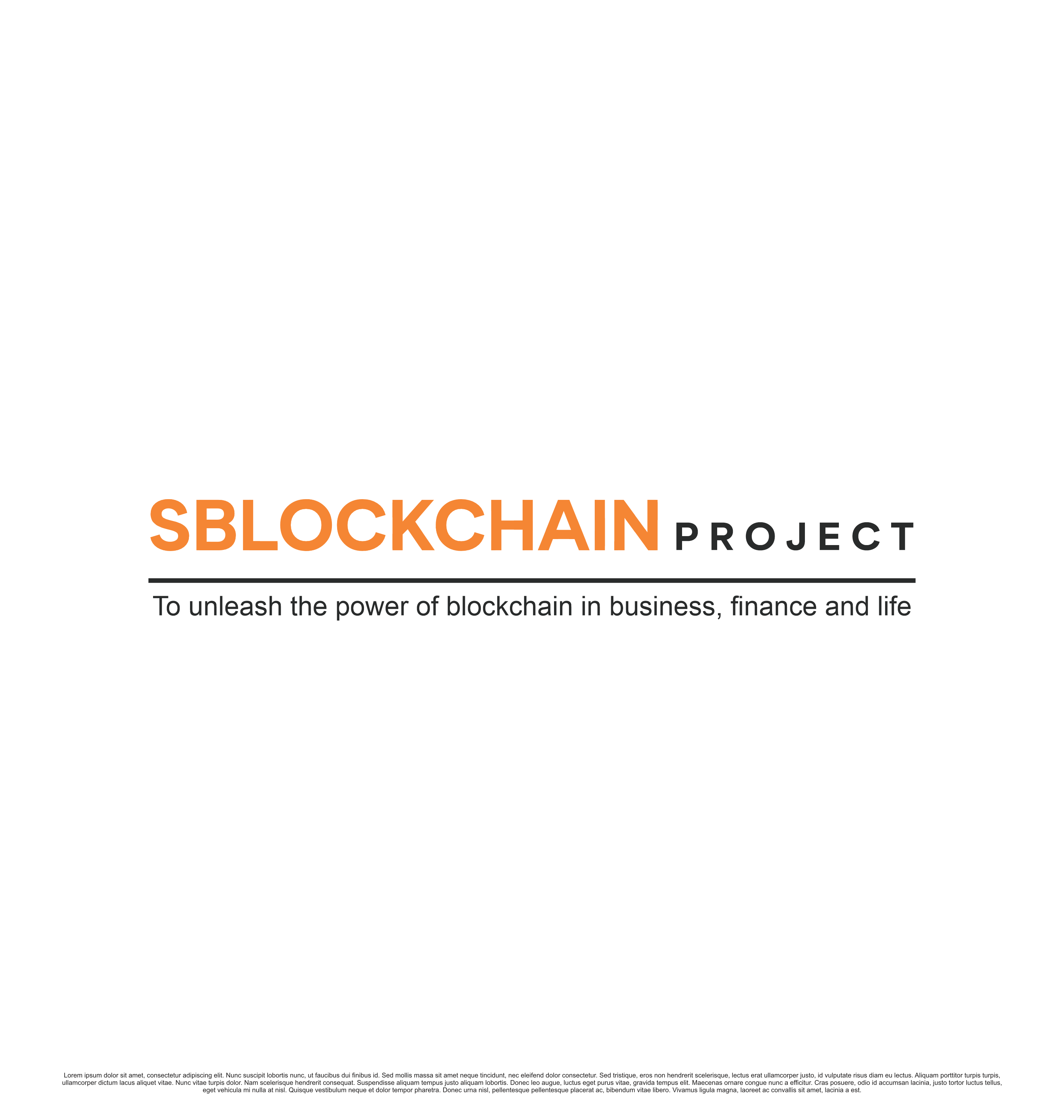 Diseño de Logo por saesean para Sblockchain Project | Diseño #31064788