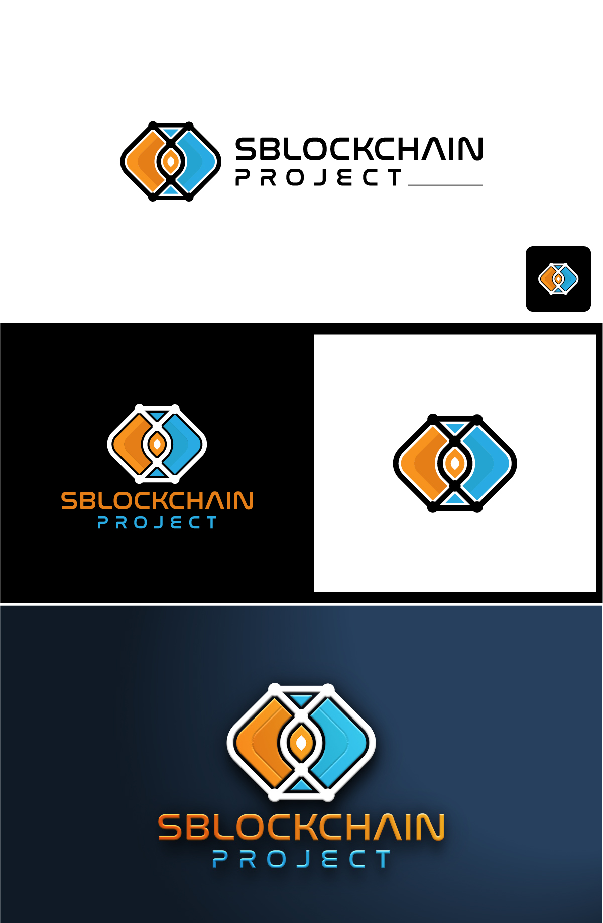 Logo Design by Deziners Zone for Sblockchain Project | Design #31057389