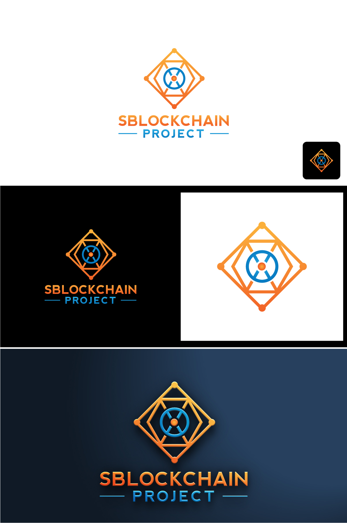 Logo Design by Deziners Zone for Sblockchain Project | Design #31057391