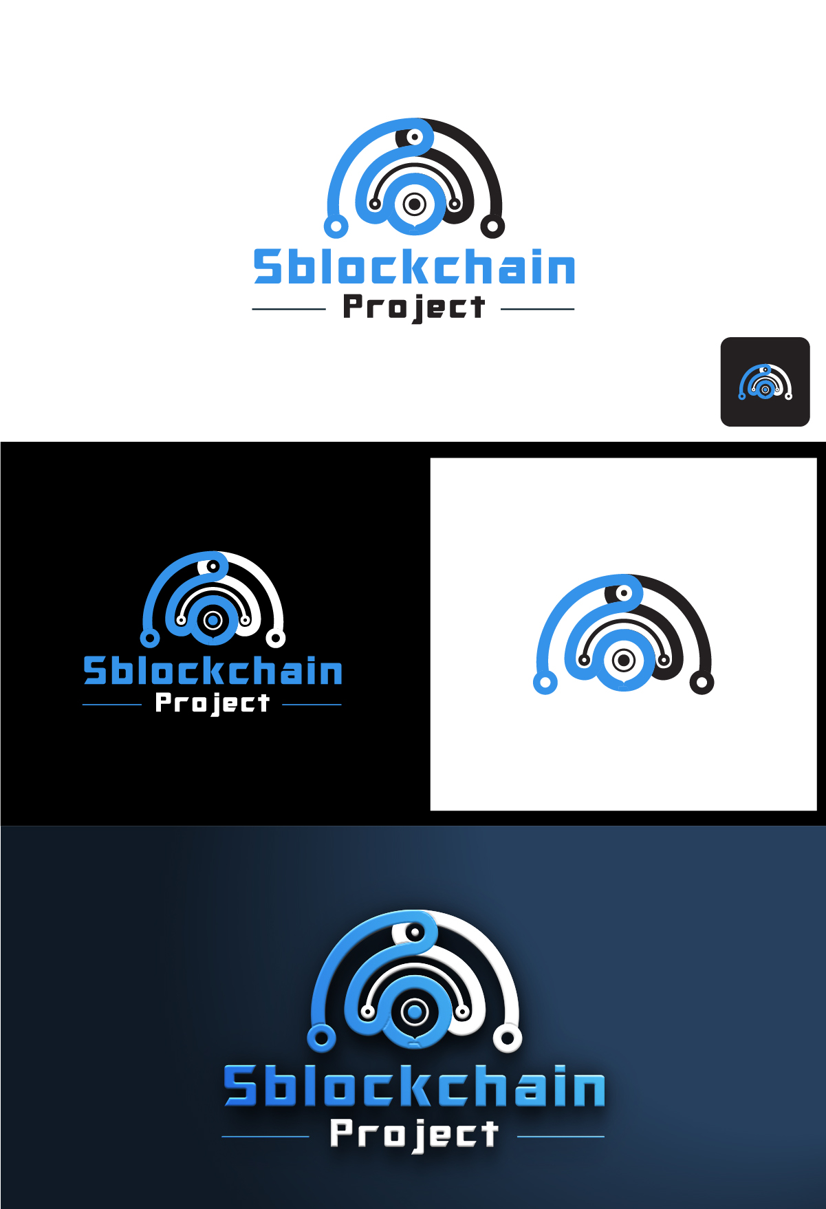 Logo Design by Deziners Zone for Sblockchain Project | Design #31057392