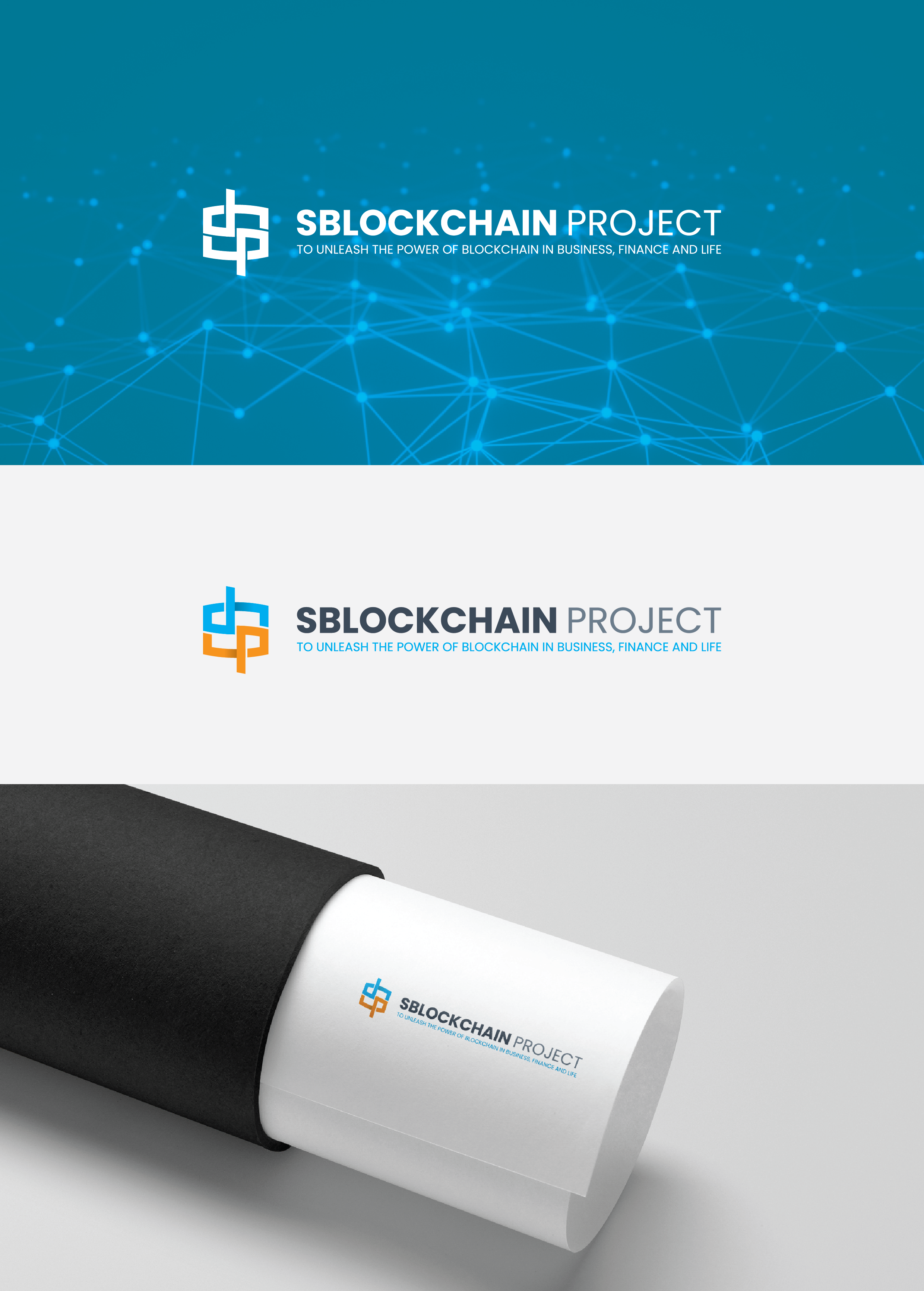 Logo Design by KINETIK™ for Sblockchain Project | Design #31056341