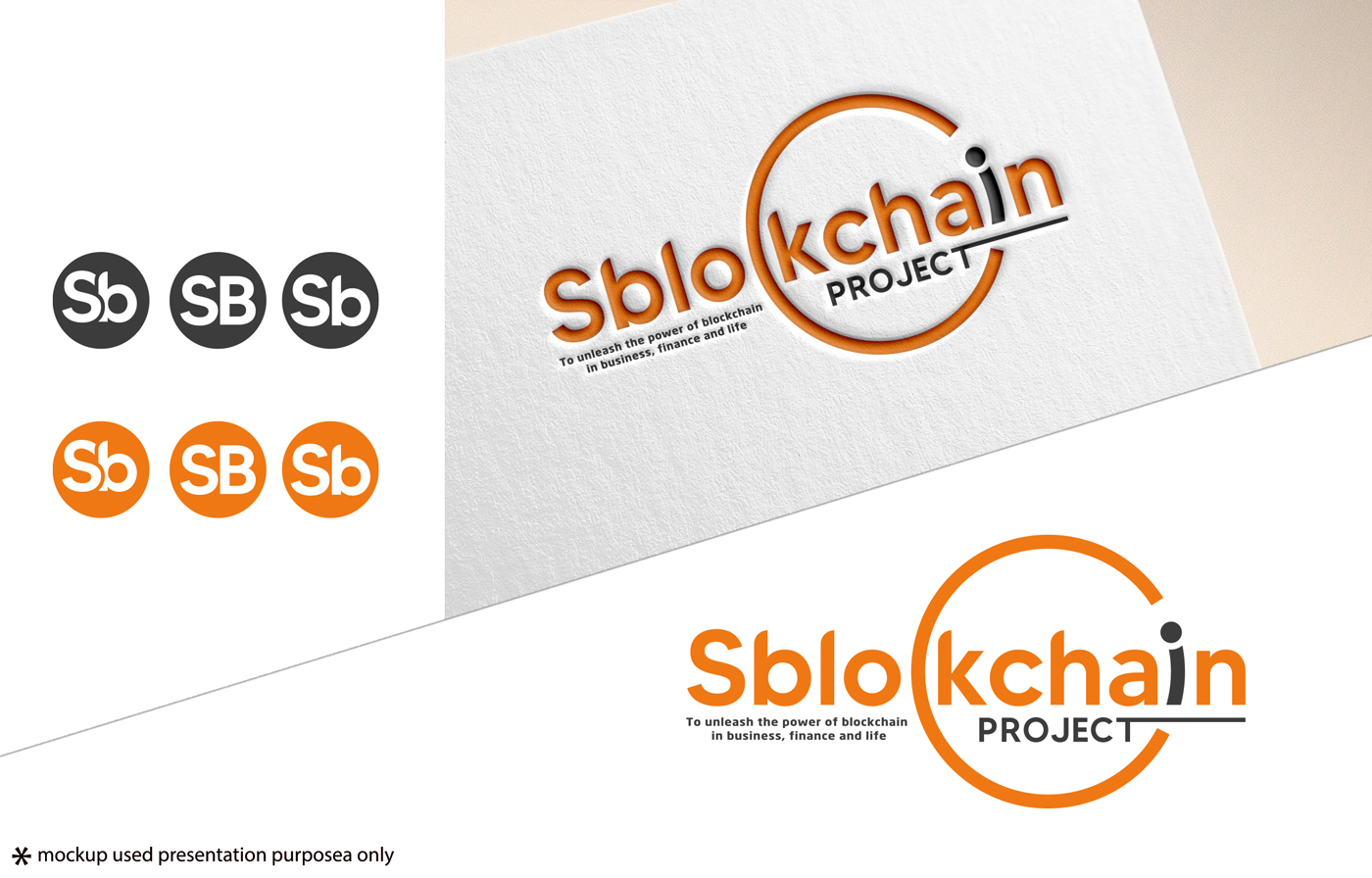 Diseño de Logo por Rubia@ para Sblockchain Project | Diseño #31088750