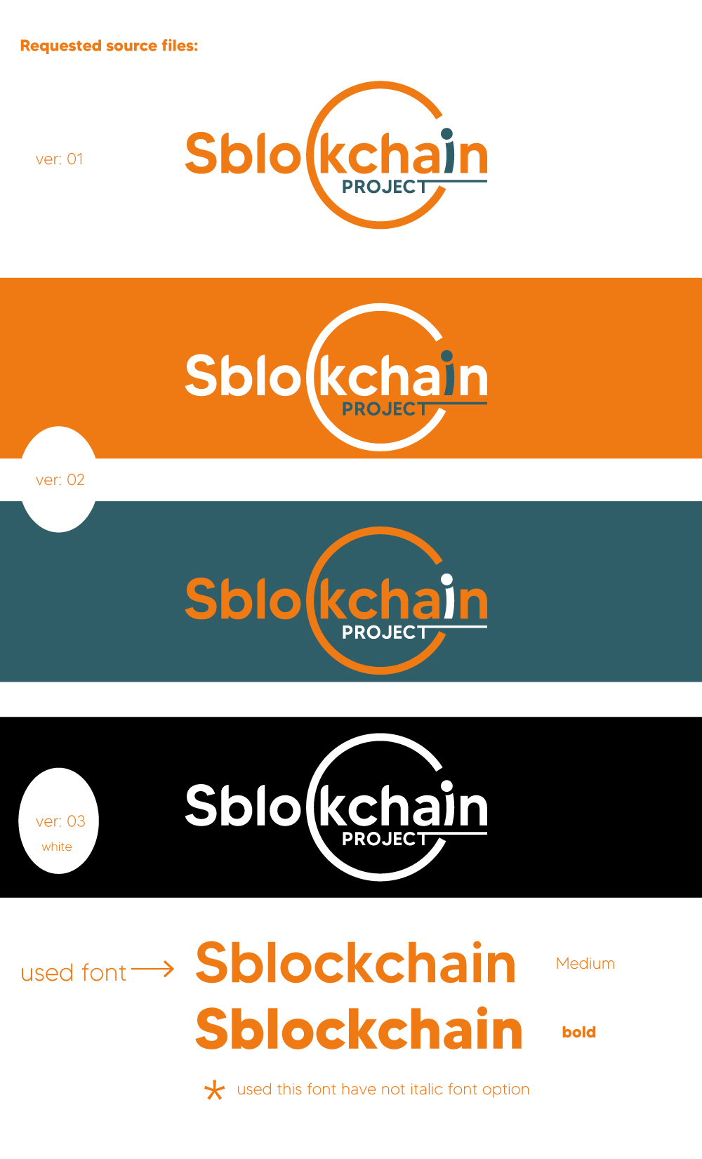 Diseño de Logo por Rubia@ para Sblockchain Project | Diseño #31419443