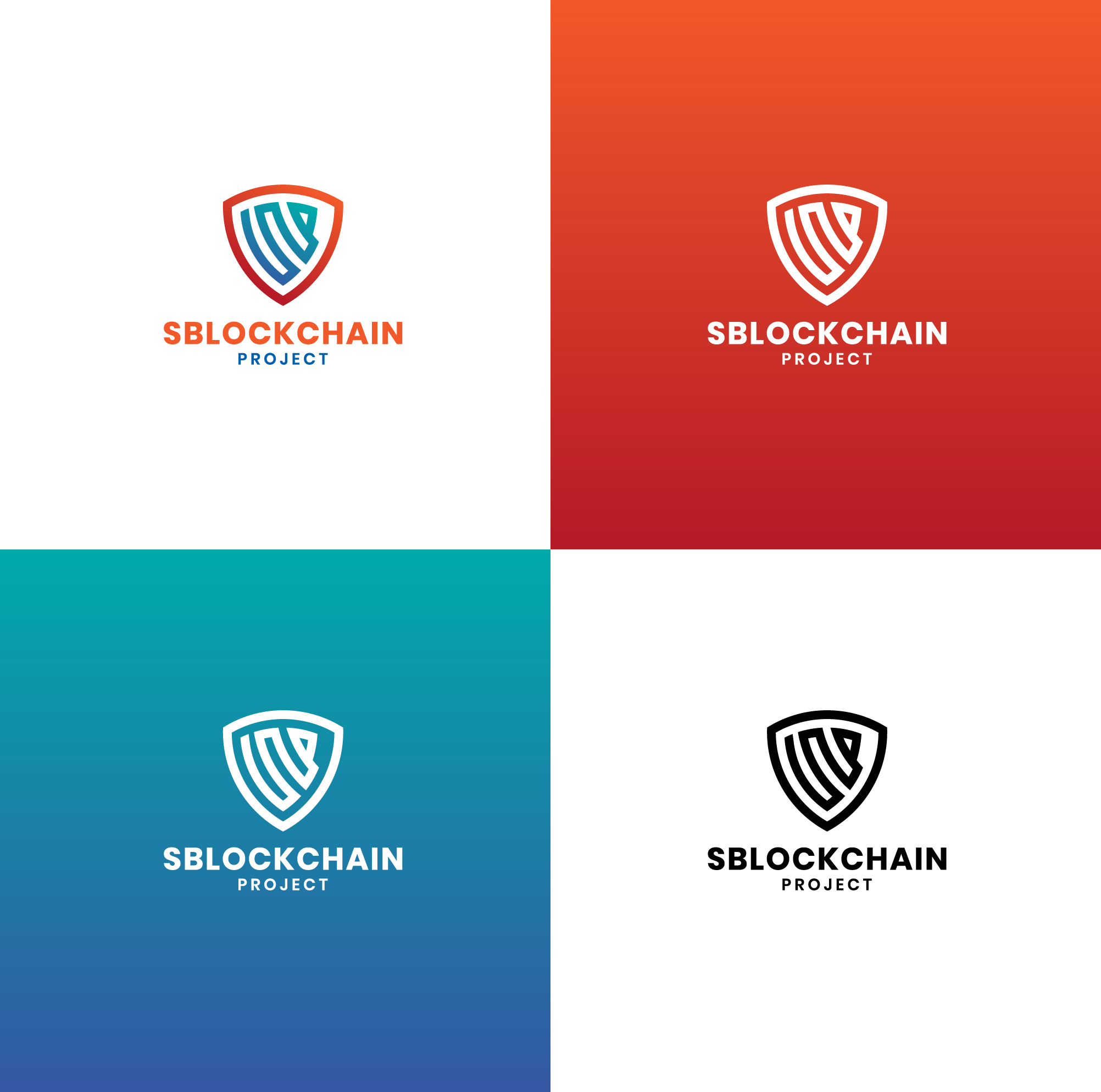 Logo Design by Sky_Art for Sblockchain Project | Design #31105317
