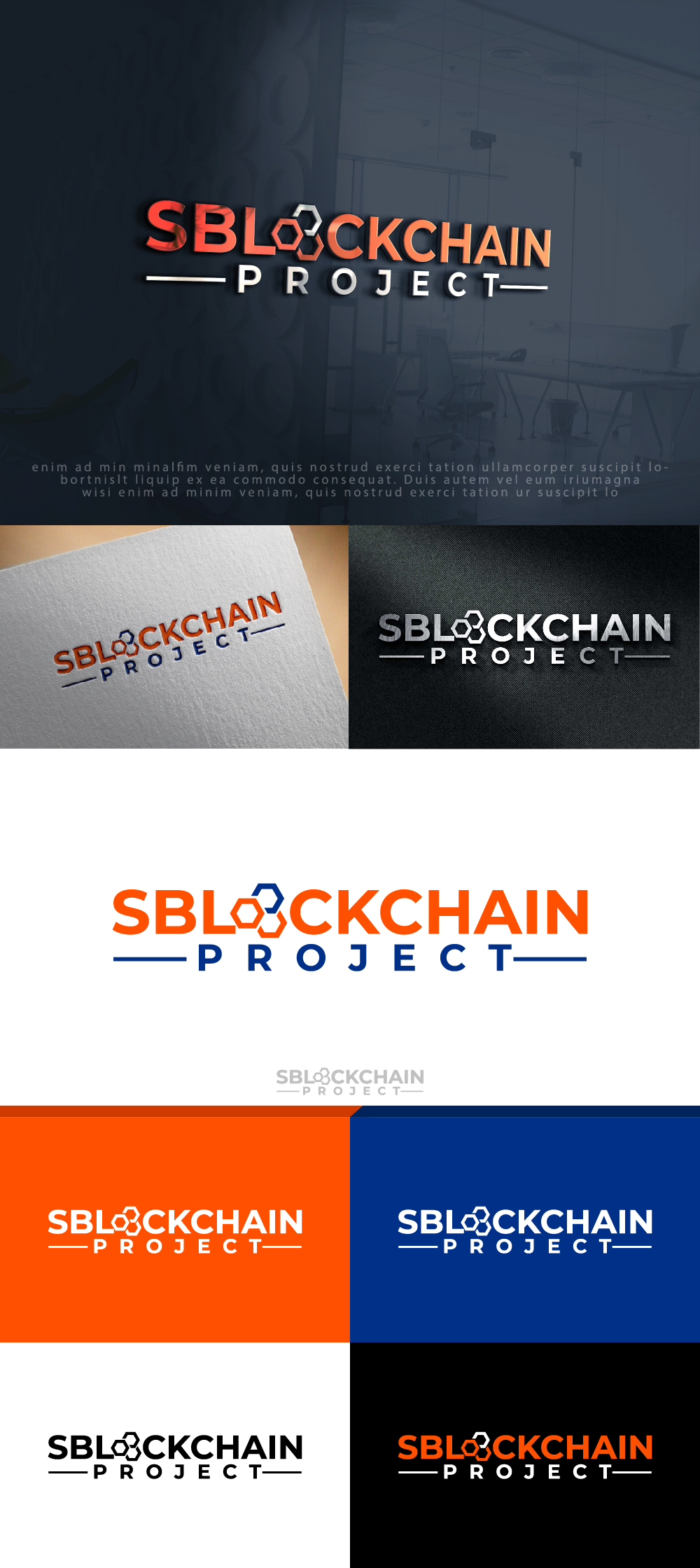 Diseño de Logo por AyubZafar para Sblockchain Project | Diseño #31075991