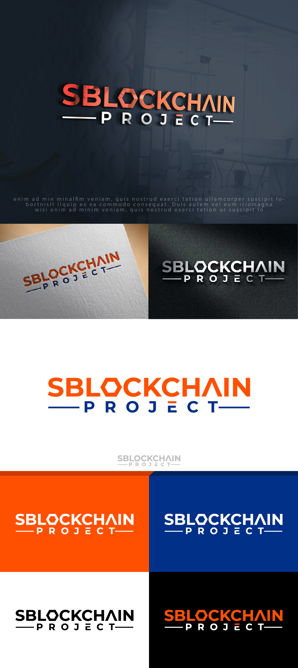 Diseño de Logo por AyubZafar para Sblockchain Project | Diseño #31075996