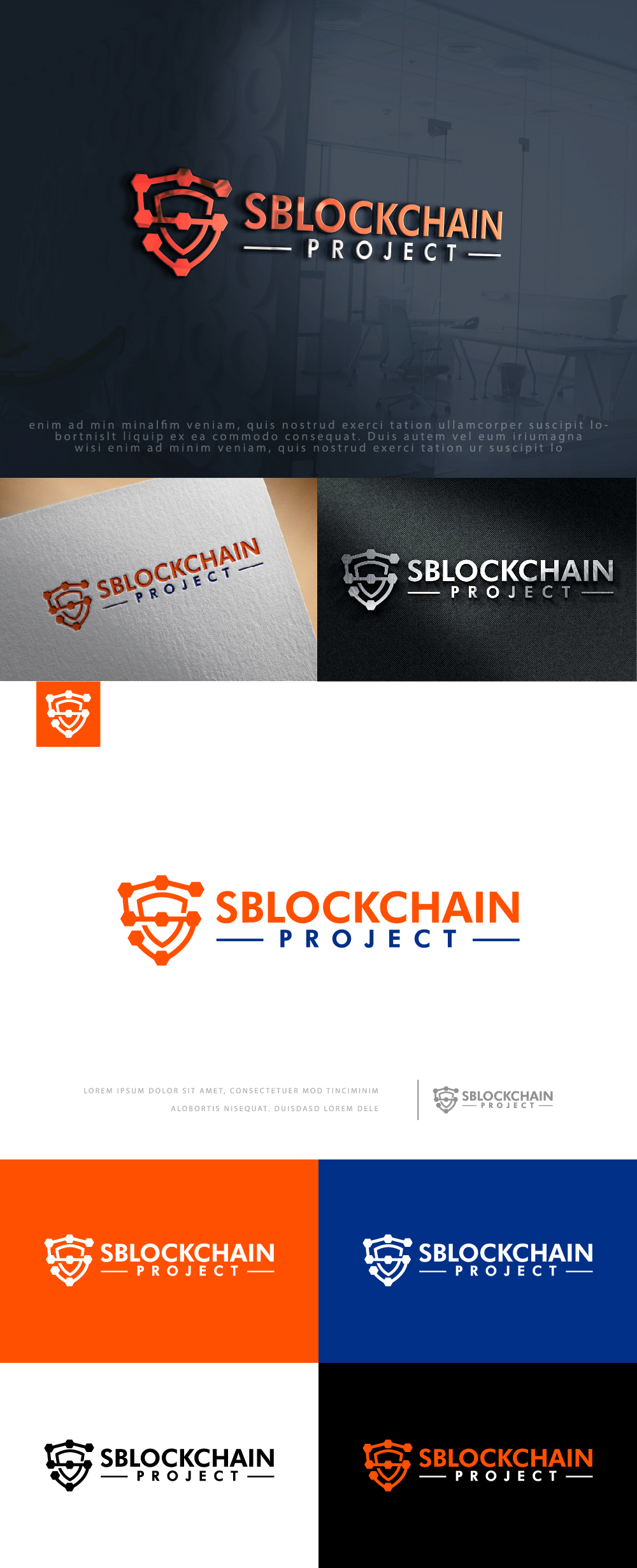 Diseño de Logo por AyubZafar para Sblockchain Project | Diseño #31076001