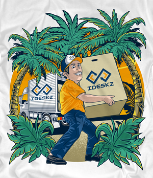 T-shirt Design by Yakuza20 for Ideskz Office Furniture | Design: #31066542