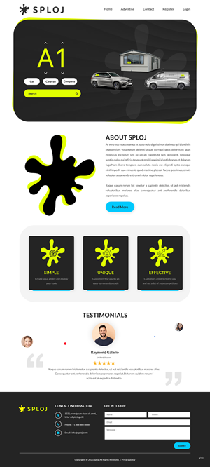 Web Design par pb pour ce projet | Design : #31081981