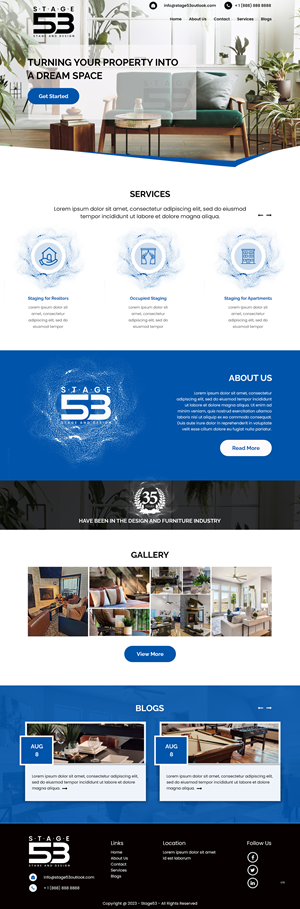 Web Design by pb for this project | Design: #31090353