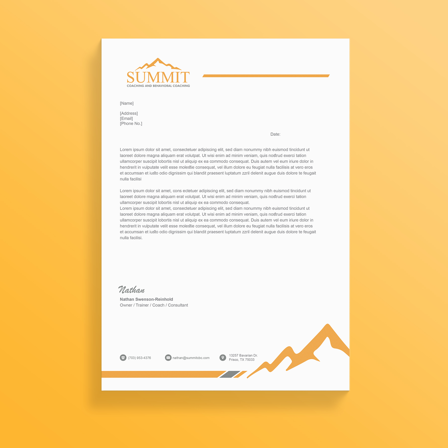 Stationery Design by Zoolfeetree Creative Resources for this project | Design #31110921