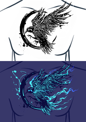 Tattoo Design by Omelas for this project | Design: #31068370