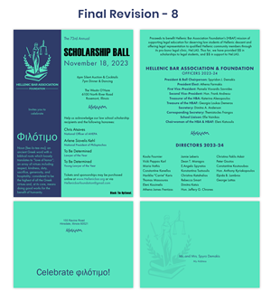 Einladungs-Design von Expert Designer für Hellenic Bar Association | Design: #31184071