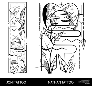 Tattoo-Design von vidarshana 2 für dieses Projekt | Design: #31082510